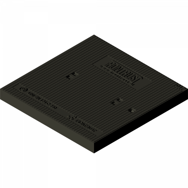 017 - TAPA DÚCTIL AUXILIAR IRONTRUST SRL 595x595mm C250