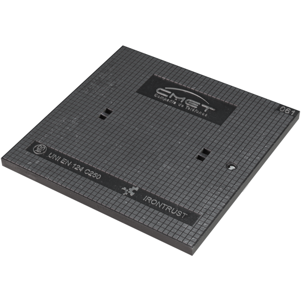061 – TAPA DÚCTIL AUXILIAR CMET SRL 595 X 595 C250