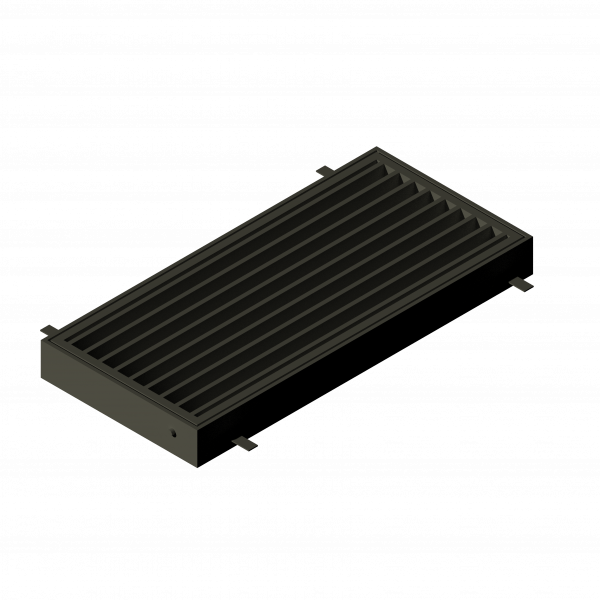 505 – REJILLA SUMIDERO 1000x450mm CON MARCO ARTICULADO 45-9-R EN ACERO LAMINADO