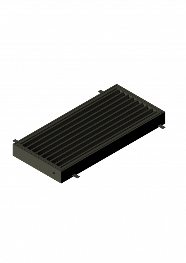 505 - REJILLA SUMIDERO 1000x450mm CON MARCO ARTICULADO 45-9-R EN ACERO LAMINADO