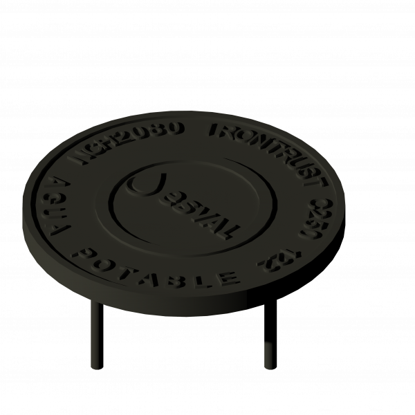 122 – MIRILLAS ESVAL AGUA POTABLE NCH2080 DN200