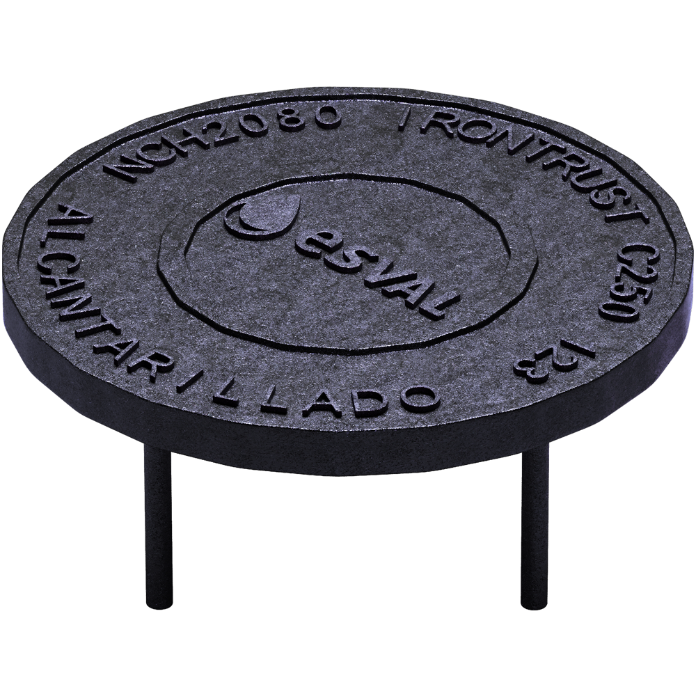 123 – MIRILLAS ESVAL ALCANTARILLADO NCH2080 DN200