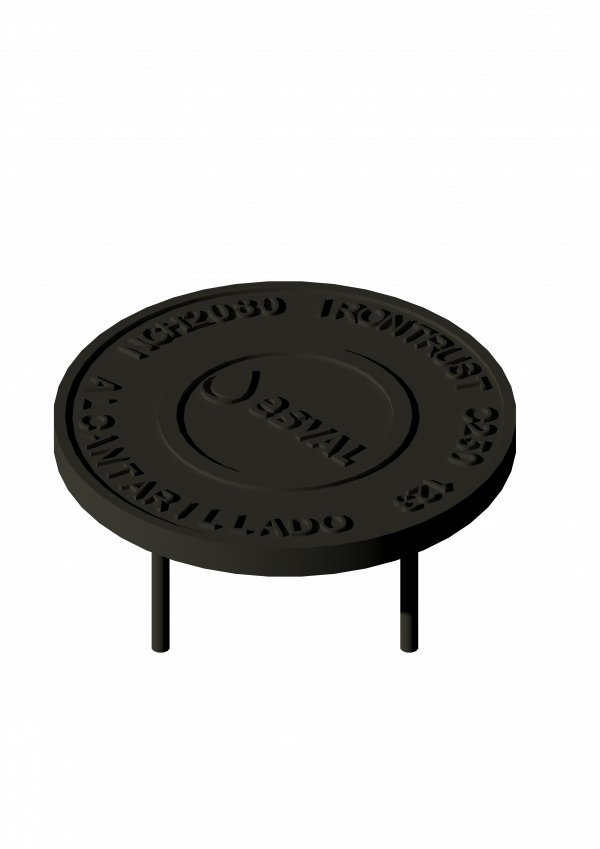 123 - MIRILLAS ESVAL ALCANTARILLADO NCH2080 DN200