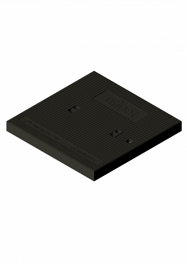 189 - TAPA DÚCTIL AUXILIAR UFINET SRL 595 X 595 C250