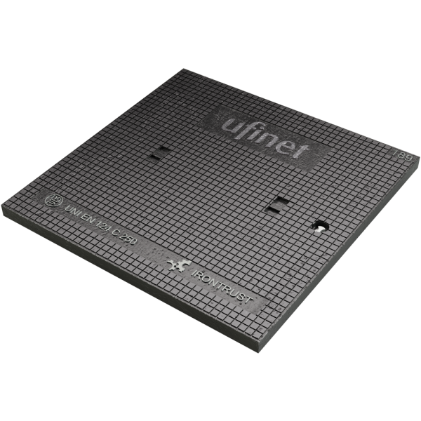 189 – TAPA DÚCTIL AUXILIAR UFINET SRL 595 X 595 C250