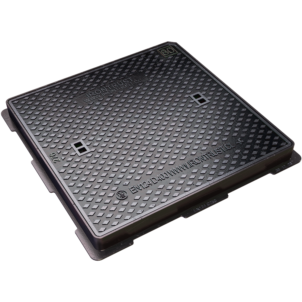 276 – TAPA Y MARCO IRONTRUST C250 800x800mm