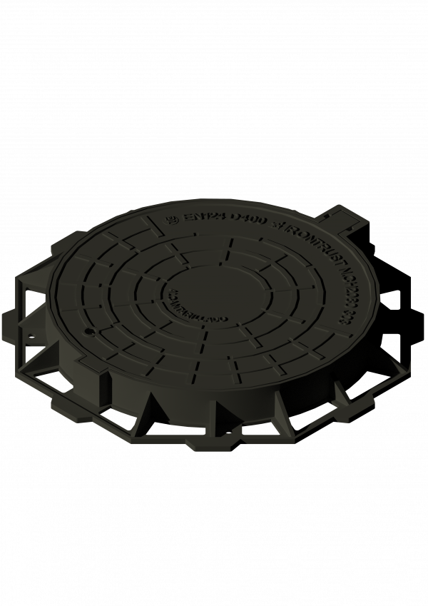 303 - TAPA Y ANILLO ARTICULADO BENITO S.L. CON SEGURO ALCANTARILLADO NCH2080 D400