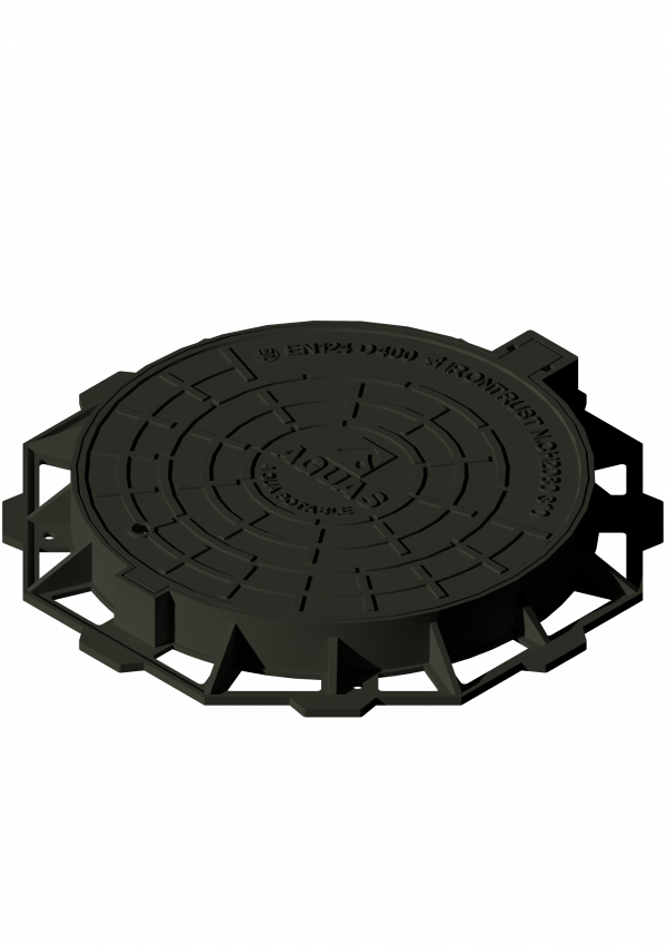 310 - TAPA Y ANILLO ARTICULADO BENITO AGUAS AGUA POTABLE NCH2080 D400