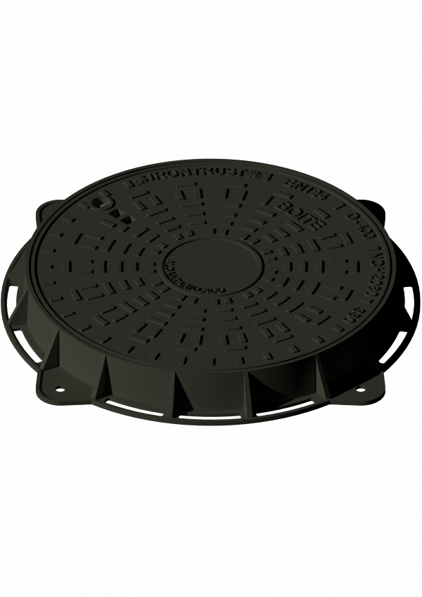 330 - TAPA Y ANILLO BOITE SRL DN600 ALCANTARILLADO NCH2080 (SIN LOGO) D-400