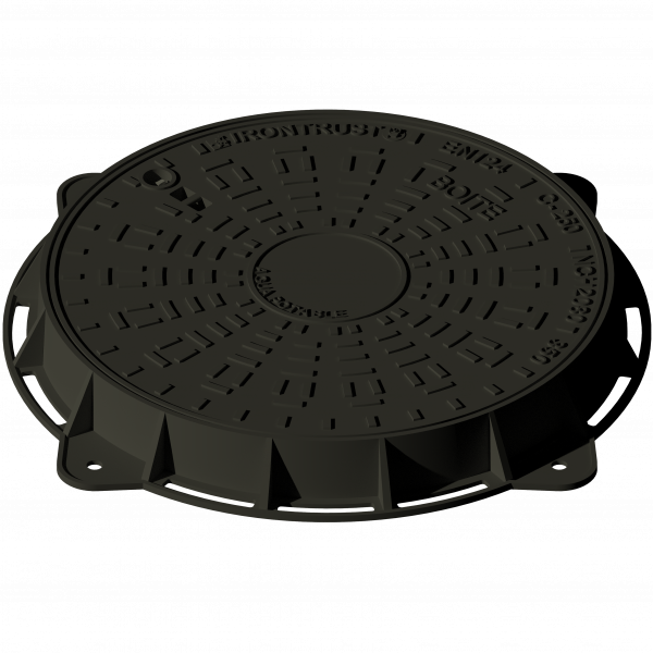350 – TAPA DÚCTIL AUXILIAR AGUA POTABLE SRL 595 X 595 C250