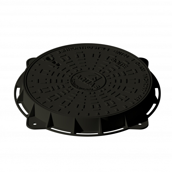 449 – TAPA Y ANILLO BOITE SRL SIN SEGURO (LOGO AGUAS) ALCANTARILLADO D-400