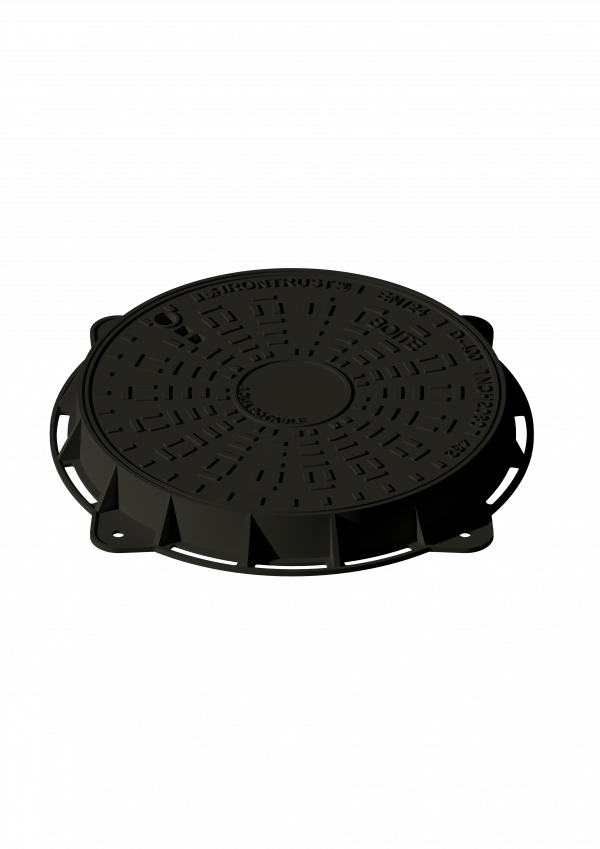 452 - TAPA Y ANILLO BOITE SRL SIN SEGURO AGUA POTABLE (SIN LOGO) D-400