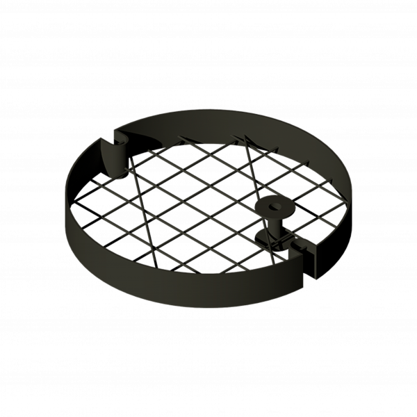 671 – TAPA DE ACERO F/6MM DOS MUESCAS PARA HORMIGONAR