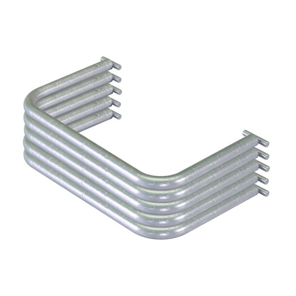 1436 – PAQUETE DE 5 UNIDADES ESCALIN Ø18x300x175mm GALVANIZADO EN CALIENTE