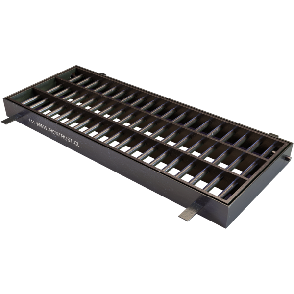 141 – REJILLA SUMIDERO S1 990×380 ABATIBLE ACERO LAMINADO