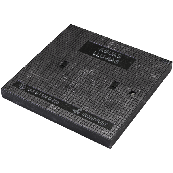 333 – TAPA DUCTIL AUXILIAR AGUAS LLUVIAS SRL 595 x 595 C250